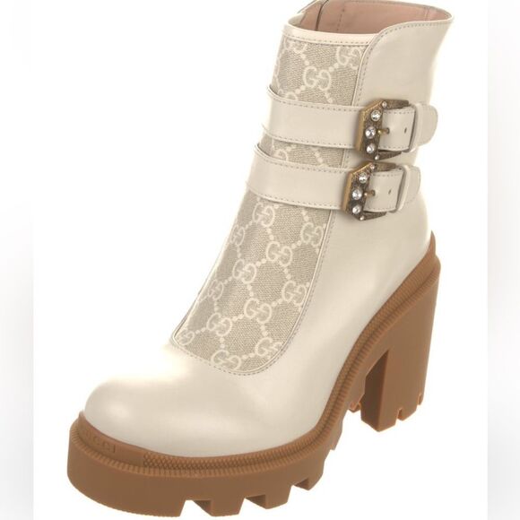 Gucci Logo Booties - Picture 1 of 4